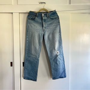 Levi’s High-waist Ribcage Jeans